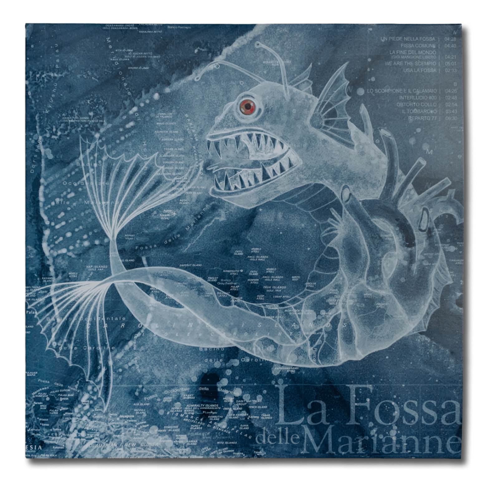 La Fossa delle Marianne — 12" LP cover artwork